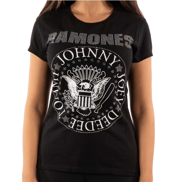 Ramones Dam/Dam Presidential Seal Prydd T-Shirt XXL Black XXL