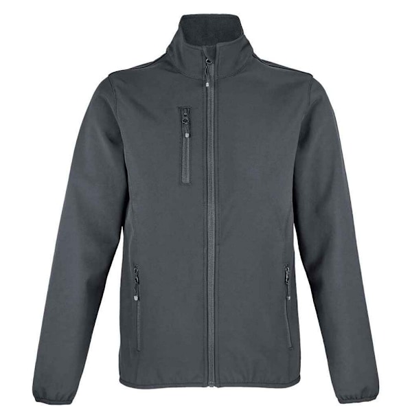 SOLS Dam/Kvinnor Falcon Softshell Återvunnen Mjuk Skaljacka Charcoal S