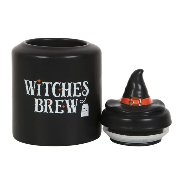 Something Different Witches Brew Keramisk Te-burk En Storlek Bla Black One Size