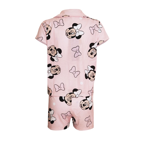 Disney Flickor Minnie Mouse Pyjamasset 6-7 År Rosa Pink 6-7 Years