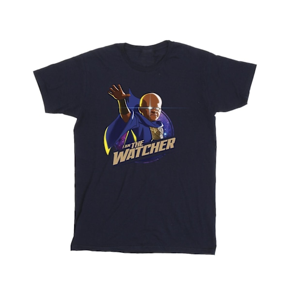 Marvel What If The Watcher T-shirt 5XL Marinblå Navy Blue 5XL