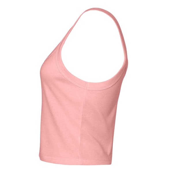 Bella + Canvas Dam Micro-Rib Strappy Linne XS Enfärgad Solid Pink XS