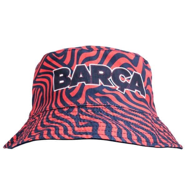 FC Barcelona Bucket Hat One Size Röd/Marinblå Red/Navy One Size
