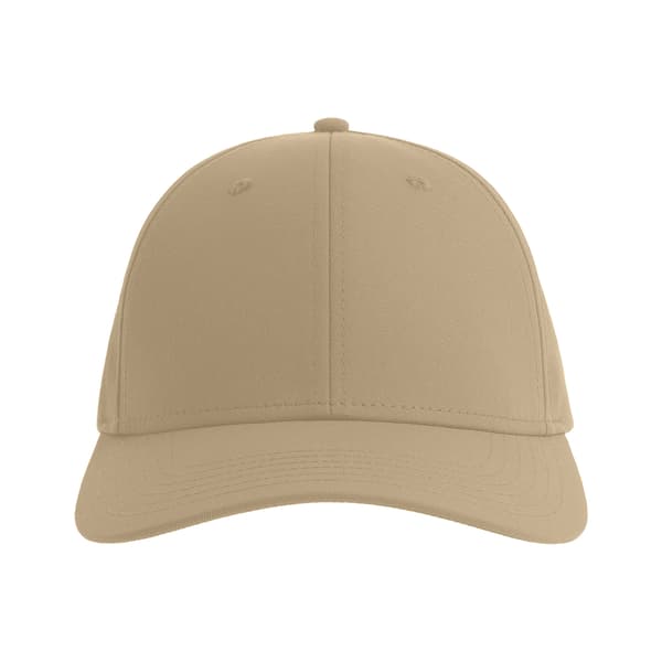 Atlantis Headwear Bolt-S 6 Panel Stretch Structured Baseballkeps Khaki Brown One Size