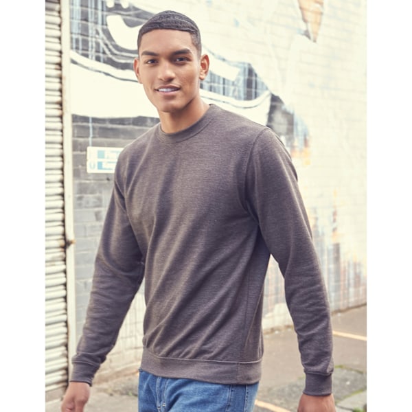 Awdis Unisex Vuxen Ekologisk Sweatshirt XL Charcoal Charcoal XL