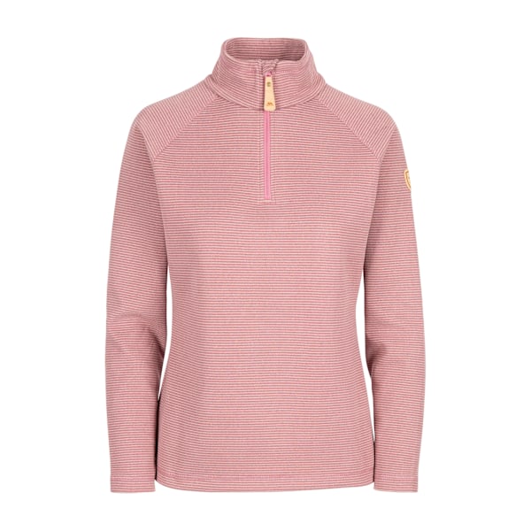 Trespass Dam/Kvinnor Olga Läder Fleece Topp L Rose Blush Marl Rose Blush Marl L