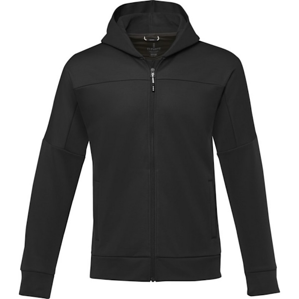 Elevate Life Nubia Stickad Full Zip Jacka XS Solid Black Solid Black XS