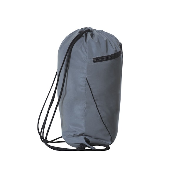 Clique Reflexryggsäck En Storlek Grå Grey One Size