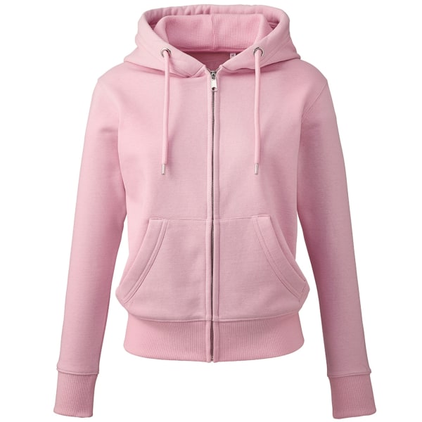 Anthem Dam/Dam Organic Hel Zip Hoodie L Rosa Pink L