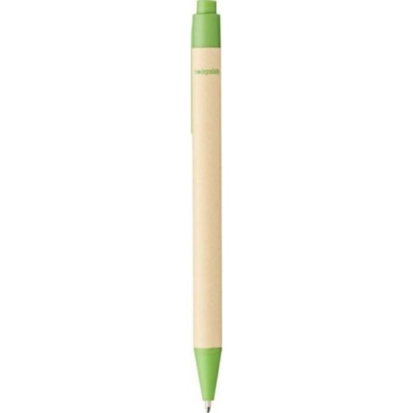 Bullet Berk Återvunnen Kulspetspenna En Storlek Grön Green One Size