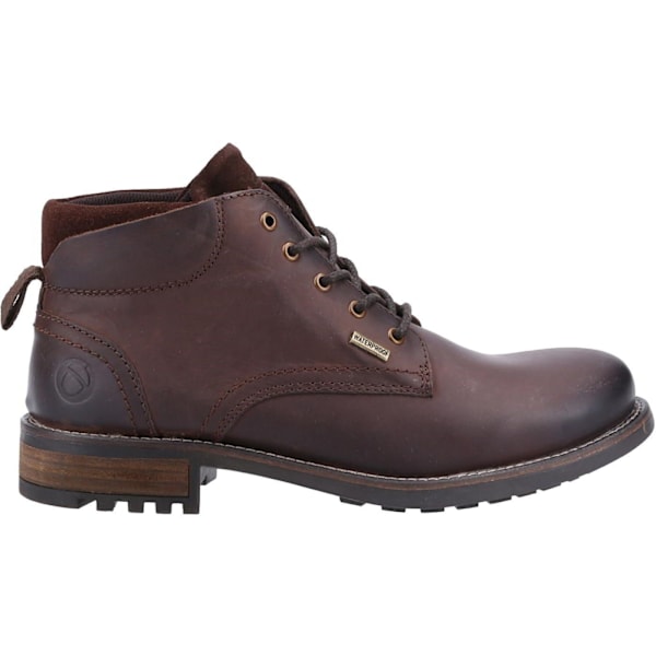 Cotswold Mens Woodmancote Läder Combat Boots 10 UK Brun Brown 10 UK