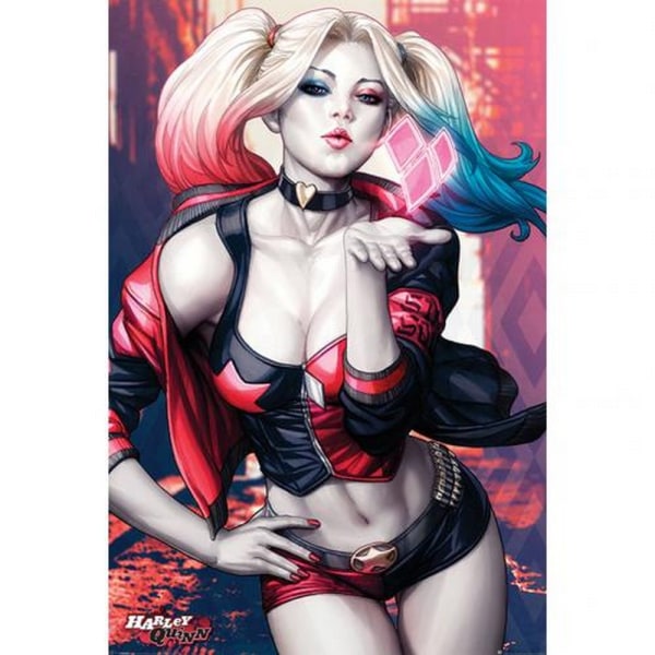 DC Comics Harley Quinn 101 Poster En Storlek Flerfärgad Multicoloured One Size