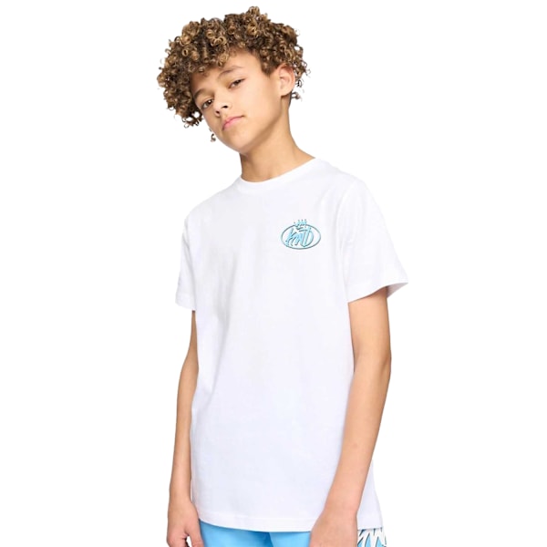 Kings Will Dream Pojkar Soap T-shirt med tryck på ryggen S Vit White S