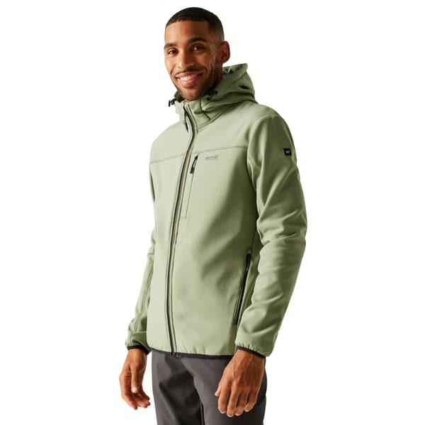 Regatta Herr Ossek Soft Shell Jacka S Oljegrön Oil Green S