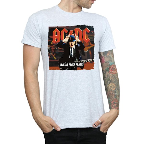 AC/DC Live At River Plate Columbia Records T-shirt 3XL Spo Sports Grey 3XL