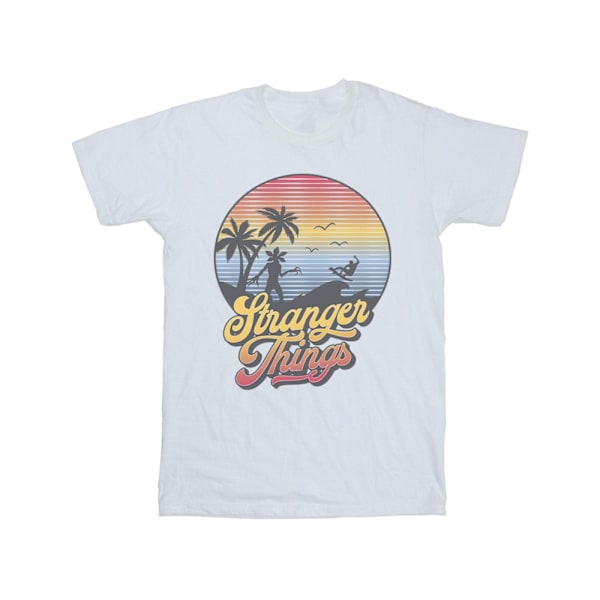Netflix Stranger Things LA Gradient T-shirt 4XL Vit White 4XL