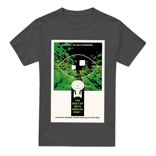 Star Trek Unisex Vuxen The Next Generation Säsong 3 Avsnitt 26 Charcoal 3XL
