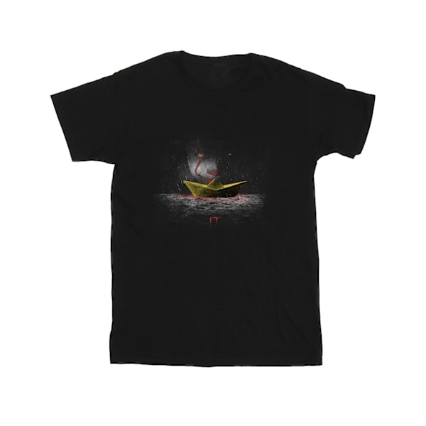 It Herr Pennywise Båt Bomulls T-shirt 4XL Svart Black 4XL