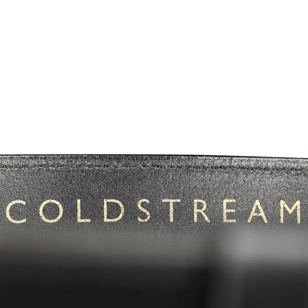 Coldstream Hutton Diamante Lädermidjebälte 100cm Svart/Guld Black/Gold 100cm