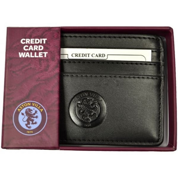Aston Villa FC Kortplånbok One Size Svart Black One Size