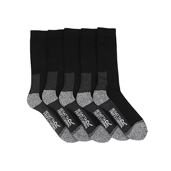 Regatta Professional Herr Strumpor för Kängor (5-pack) One Size Svart Black One Size