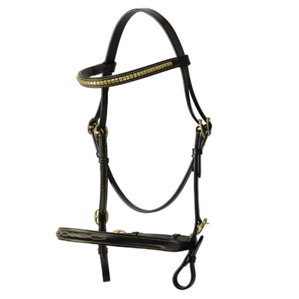 Hy In-Hand Läder Bridle Full Brown Brown Full