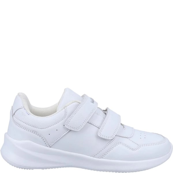 Hush Puppies Pojkar Marling Läder Skolskor 1 UK Vit White 1 UK