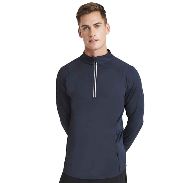 Awdis Cool-Flex Half Zip Långärmad Topp L French Navy French Navy L