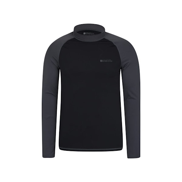 Mountain Warehouse Herr Långärmad Rash Guard XXS Mörkgrå Dark Grey XXS