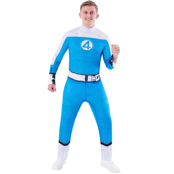 Fantastic Four Unisex Vuxenkostym M Blå/Vit Blue/White M