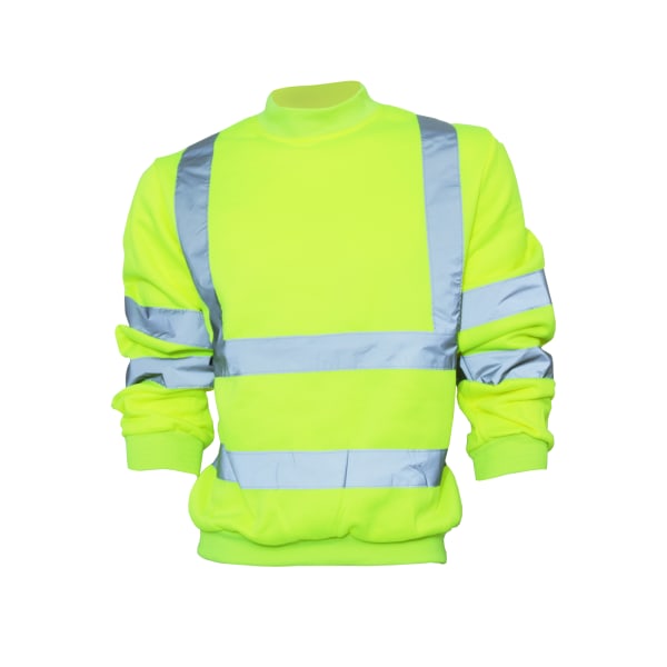 Yoko Unisex Hi-Vis Tjock Tröja (2-pack) L Hi Vis Hi Vis Orange L