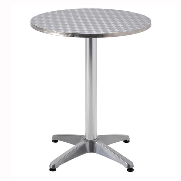 SupaGarden Aluminium Bord 60cm Silver Silver 60cm