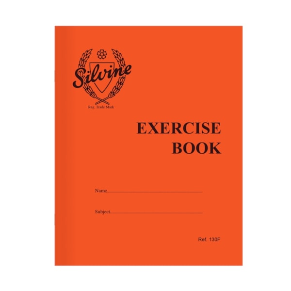Silvine träningsbok (36-pack) One Size Röd Red One Size