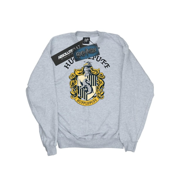 Harry Potter Hufflepuff Sweatshirt XXL Sports Grey för män Sports Grey XXL