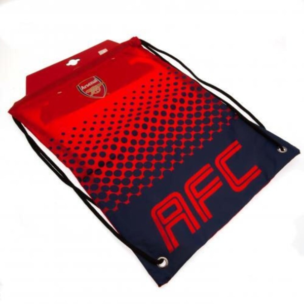 Arsenal FC Fade Drawstring Bag One Size Röd/Blå Red/Blue One Size