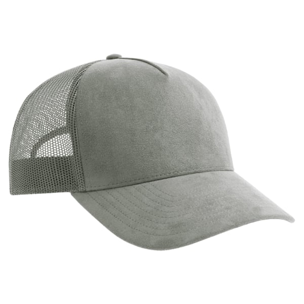 Atlantis Unisex Vuxen Rapper 5 Panel Mocka Hållbar Truckerkeps Grey One Size