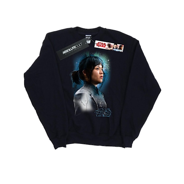 Star Wars Boys The Last Jedi Rose Tico Borstad Sweatshirt 7-8 år Navy Blue 7-8 Years