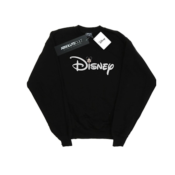 Disney Boys Mickey Mouse Logo Head Sweatshirt 12-13 år Svart Black 12-13 Years