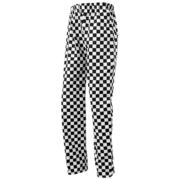 Premier Essential Unisex Kockbyxor / Catering Arbetskläder M Blå Black/White (Big Check) M
