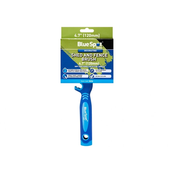 Bluespot Tools Staket- och skjulborste 120 mm 120 mm (4,7 tum) Multi C Multi Colour 120mm (4.7in)