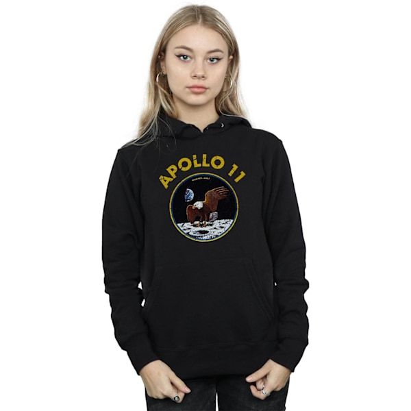 NASA Dam/Kvinnor Klassisk Apollo 11 Hoodie S Svart Black S