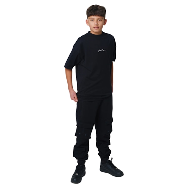 Hype Boys Scribble T-shirt 7-8 år Svart Black 7-8 Years