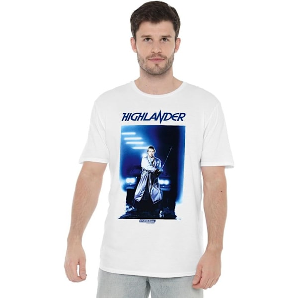 Highlander Herr Car T-Shirt M Vit White M