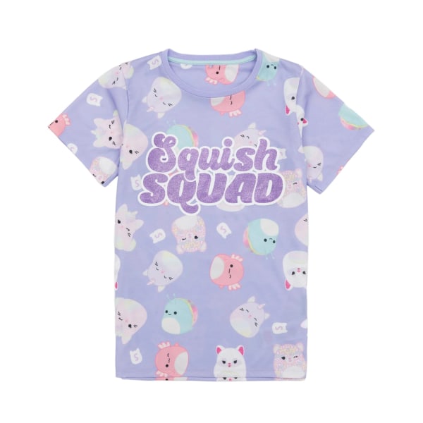 Squishmallows Barn/Barn Pyjamas Set 6-7 år Lila Purple 6-7 Years