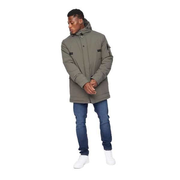 Crosshatch Legender Parka för män L Olivgrön Olive L