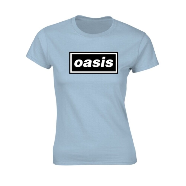 Oasis Dam/Dam Decca Logo T-Shirt XXL Ljusblå Light Blue XXL