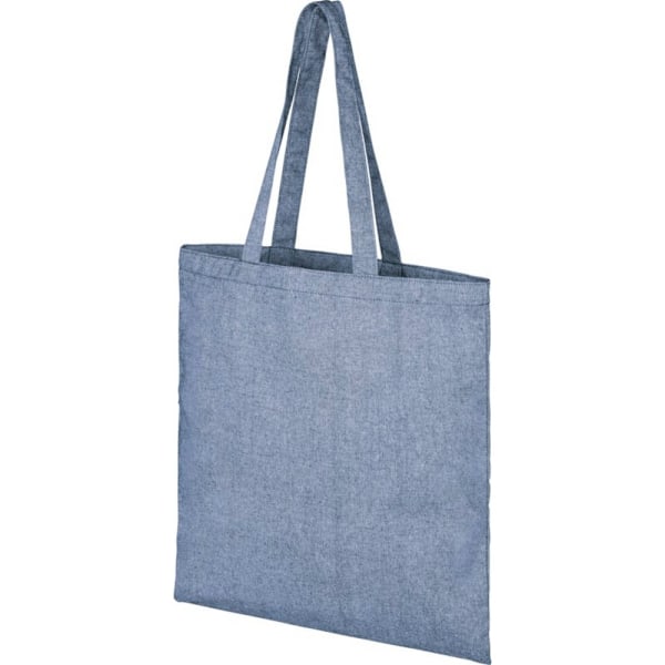 Bullet Pheebs Bomull Tote Bag En Storlek Blå Heather Blue Heather One Size