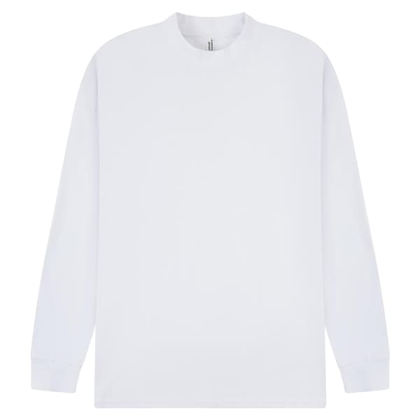 Casual Classics Unisex Vuxen Förlängd Halsringning Lång Oversized L White XL
