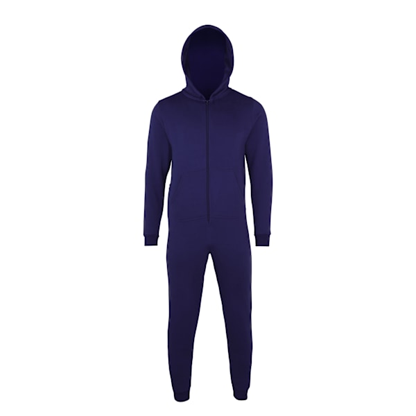 Comfy Co Barn Unisex Enfärgad All In One / Onesie 3-4 År N Navy 3-4 Years