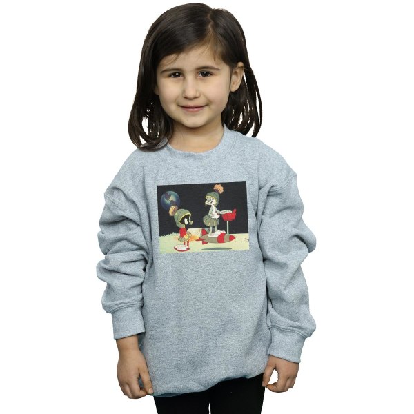 Looney Tunes Girls Bugs Bunny Spaced Sweatshirt 12-13 år Spo Sports Grey 12-13 Years